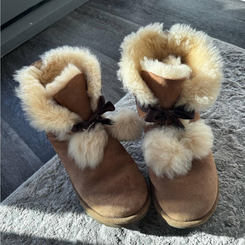 UGG Tan and Cream Women's Boots